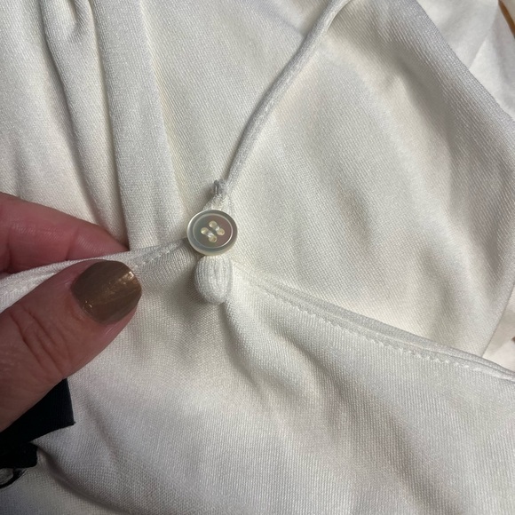 NWT Isabel Marant- White Jenila Dress. Size US 12. French Size 42. - Picture 9 of 10